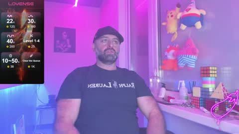 Snapshot of magabear chatting on 01.26.25 Magabear online show from 01.26.25