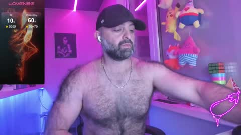 Snapshot of magabear chatting on 02.13.25 Magabear online show from 02.13.25