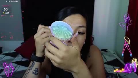 Snapshot of majuu__ chatting on 02.14.25 Celeste Bonet online show from 02.14.25