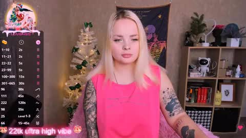 Snapshot of marcelinepeach chatting on 01.04.25 Sara online show from 01.04.25