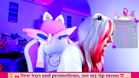 Snapshot of marcy_neko chatting on 07.08.26 Marceline online show from 07.08.26