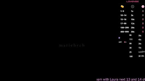 Maria  online show from 11.30.25