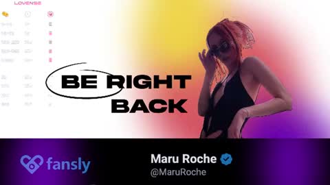 Snapshot of maruroche chatting on 06.13.26 Maru Roche online show from 06.13.26