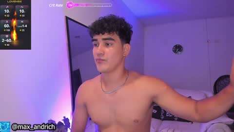 Snapshot of max__andrich chatting on 01.25.25 Max... online show from 01.25.25