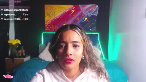 Snapshot of meganadriels96 chatting on 12.24.24 M E G A N online show from 12.24.24
