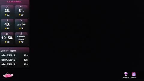 Snapshot of meganadriels96 chatting on 02.14.25 M E G A N online show from 02.14.25
