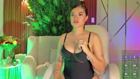 Snapshot of meganfox9 chatting on 12.03.25 Megan Nice to meet you online show from 12.03.25