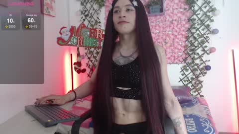 Snapshot of megannixx chatting on 12.22.24 megannixx online show from 12.22.24