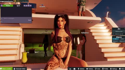 Snapshot of megansweetcome chatting on 09.08.25 megansweetcome online show from 09.08.25