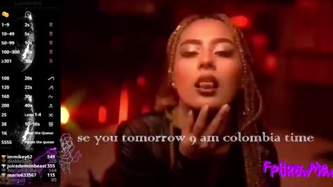 Megan online show from 02.23.25