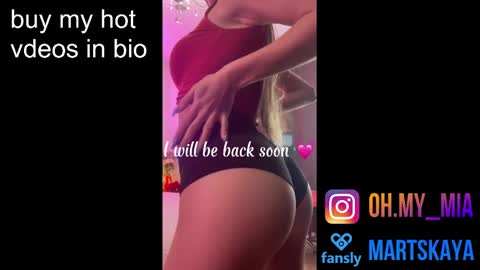 Snapshot of mia4sin chatting on 12.25.24 Mia Martskaya online show from 12.25.24