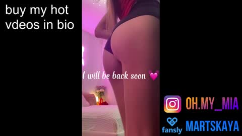 Snapshot of mia4sin chatting on 01.02.25 Mia Martskaya online show from 01.02.25