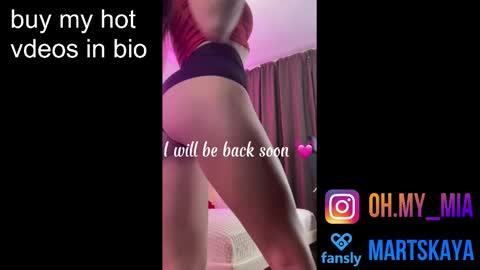 Snapshot of mia4sin chatting on 01.22.25 Mia Martskaya online show from 01.22.25