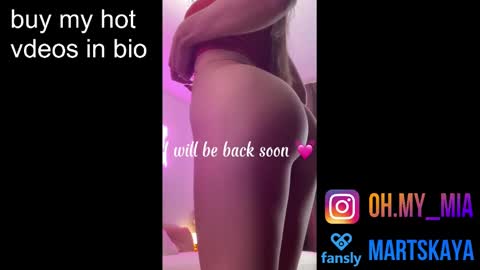Snapshot of mia4sin chatting on 02.15.25 Mia Martskaya online show from 02.15.25