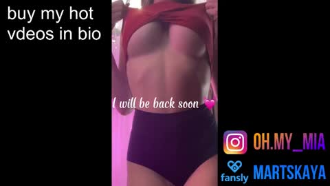 Snapshot of mia4sin chatting on 02.16.25 Mia Martskaya online show from 02.16.25