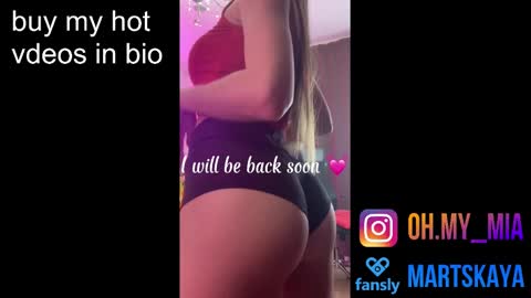 Snapshot of mia4sin chatting on 02.23.25 Mia Martskaya online show from 02.23.25