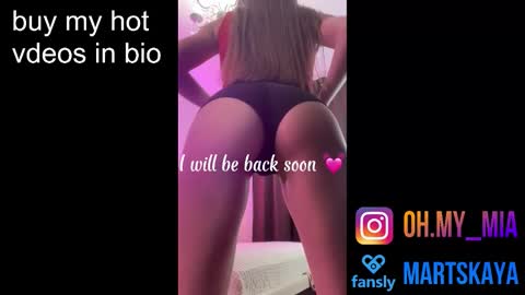 Snapshot of mia4sin chatting on 09.18.25 Mia Martskaya online show from 09.18.25