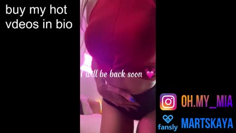 Snapshot of mia4sin chatting on 10.18.25 Mia Martskaya online show from 10.18.25
