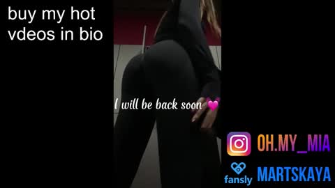 Snapshot of mia4sin chatting on 10.19.25 Mia Martskaya online show from 10.19.25