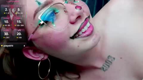 Snapshot of milafyre chatting on 10.30.25 valery online show from 10.30.25