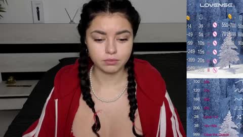 Snapshot of milania_hot_foxy chatting on 12.13.24 Mila online show from 12.13.24