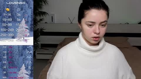 Snapshot of milania_hot_foxy chatting on 01.20.25 Mila online show from 01.20.25