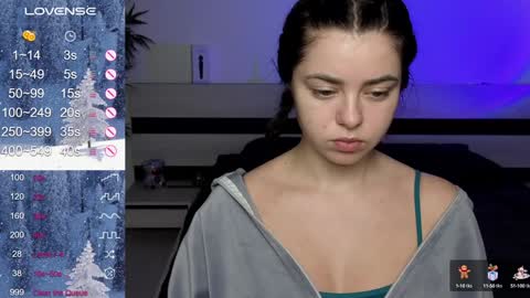 Snapshot of milania_hot_foxy chatting on 01.24.25 Mila online show from 01.24.25