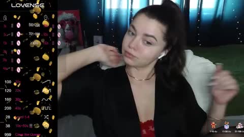 Snapshot of milania_hot_foxy chatting on 02.24.25 Mila online show from 02.24.25