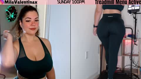 Mila Valentina online show from 12.14.25