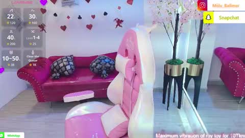 Milu ballmer  online show from 02.13.26