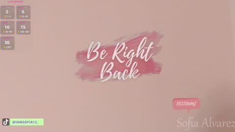 Sofia Alvarez online show from 01.27.25