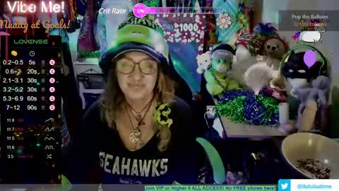 Snapshot of miss_tulsa chatting on 01.18.25 Tulsa Mae aka Mz. Pahkah online show from 01.18.25