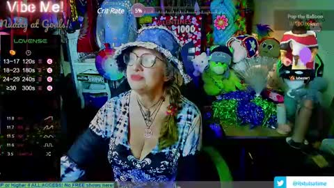 Snapshot of miss_tulsa chatting on 01.18.25 Tulsa Mae aka Mz. Pahkah online show from 01.18.25