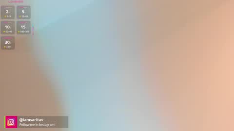 Sara Vanegas online show from 01.16.26