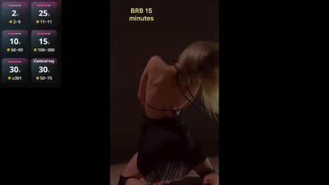 misskristel online show from 11.05.25