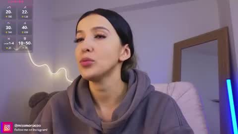 Snapshot of missmonaco chatting on 06.16.26 Emma Rivera online show from 06.16.26
