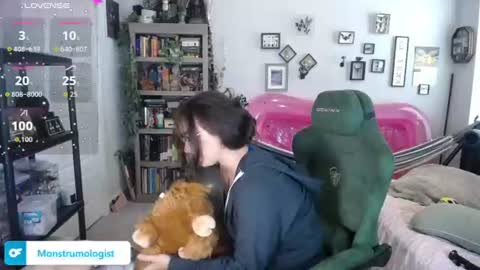 Snapshot of monstrumologist chatting on 07.15.26 Lydia Mooney online show from 07.15.26