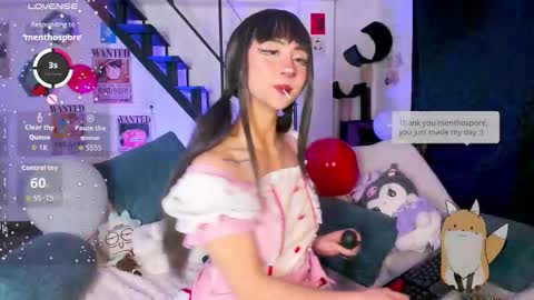 Snapshot of monxslove chatting on 02.14.26 Monxse online show from 02.14.26