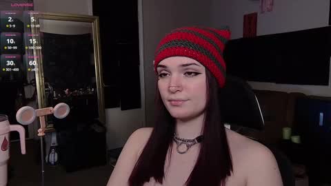 Snapshot of morguepuppy chatting on 02.22.25 Zoey T online show from 02.22.25