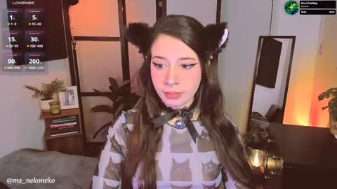 Snapshot of ms_nekoneko chatting on 09.15.25 schedule monday tuesday wednesday thursday - sunday online show from 09.15.25