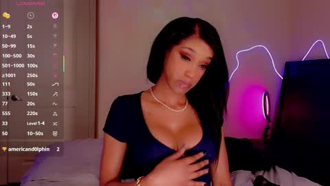 Snapshot of mschanelcarter chatting on 12.23.25 Chanel Carter online show from 12.23.25