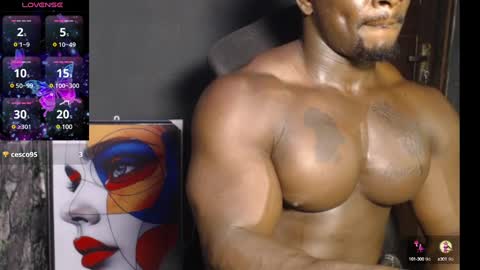 Snapshot of musclegodsammy23 chatting on 12.25.24 musclegod23 online show from 12.25.24