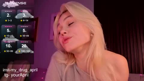 Snapshot of my_april chatting on 10.08.25 April online show from 10.08.25