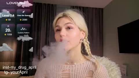 Snapshot of my_april chatting on 10.19.25 April online show from 10.19.25