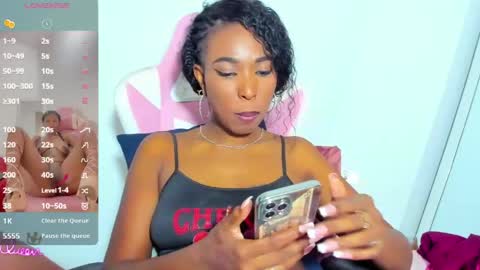 Snapshot of myblackdope_ chatting on 04.18.26 Samanta online show from 04.18.26