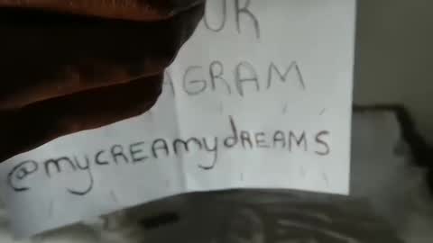 mycreamydreams online show from 12.15.24