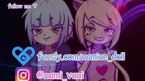 Snapshot of namine_vanitas chatting on 02.10.25 Namigirl Vaniboy online show from 02.10.25