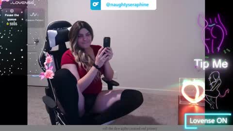 NaughtySeraphine online show from 02.01.25