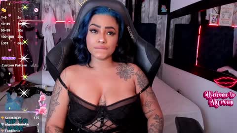 Snapshot of nekomisaki chatting on 12.09.24 Miah online show from 12.09.24