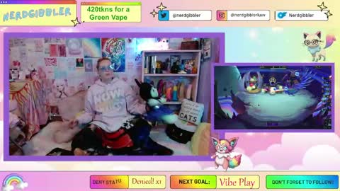 Snapshot of nerdgibbler chatting on 05.26.26 NerdGibbler online show from 05.26.26